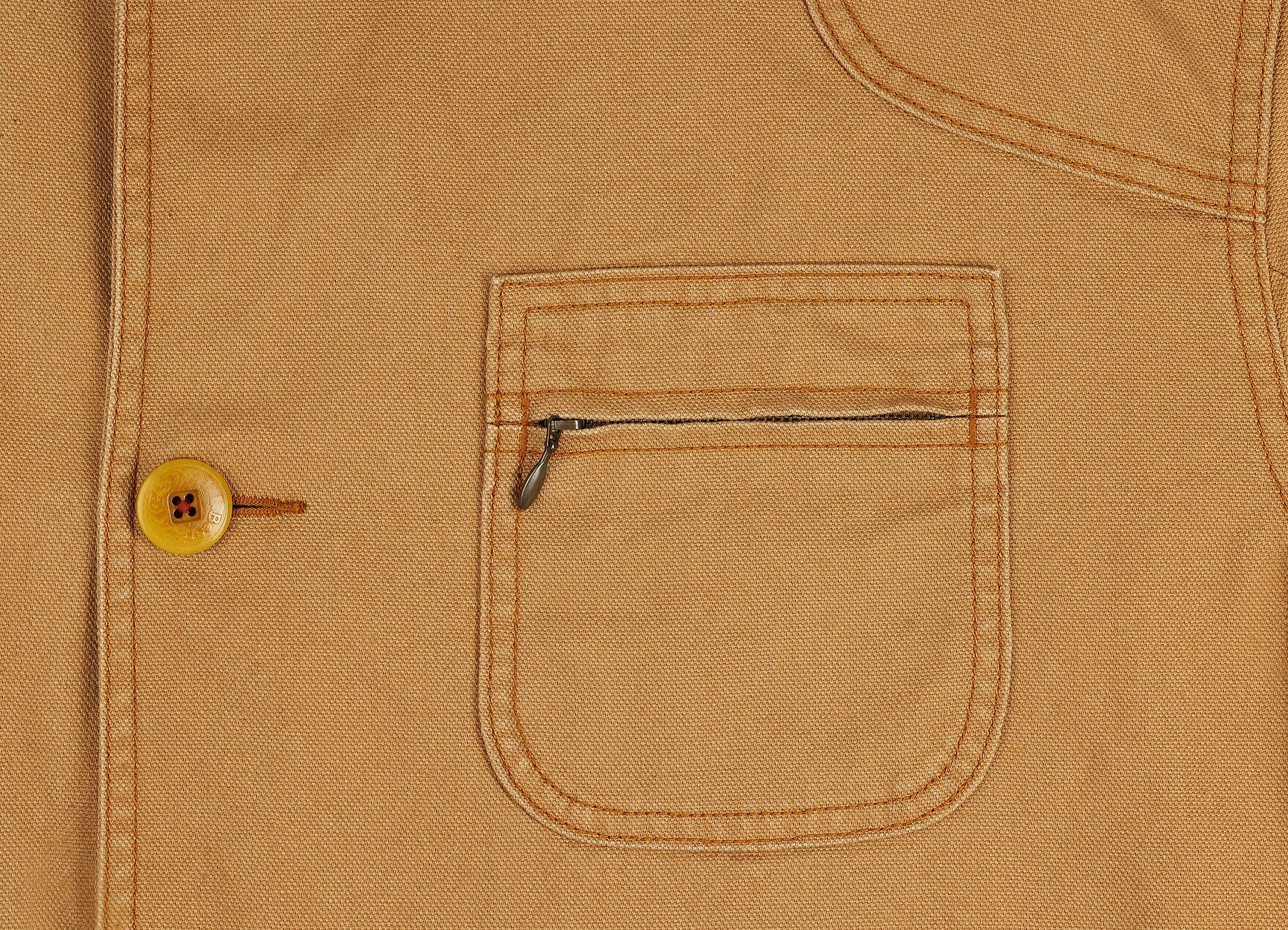 L.L Bean Chore Work Jacket - Brown - L