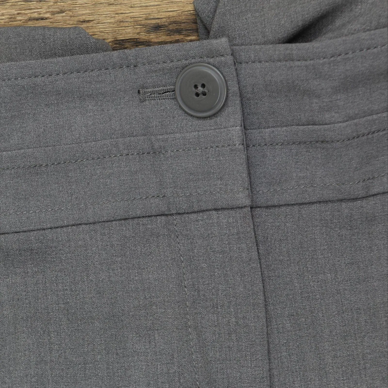 LOFT by Ann Taylor Womens Stretch Dress Pants 166f91ed725447 Gray 10