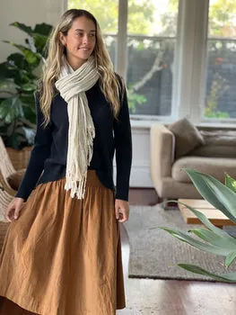lola skirt - caramel cord