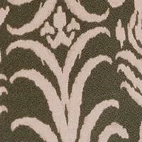 Long Pleated Top - Green Print