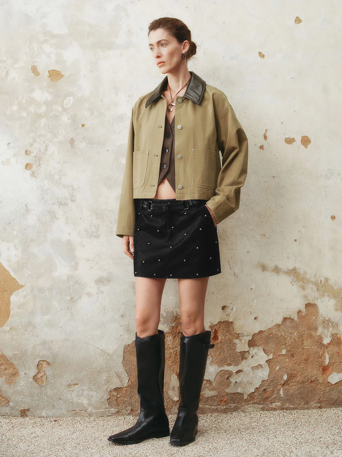 Loose Button Up Jackets