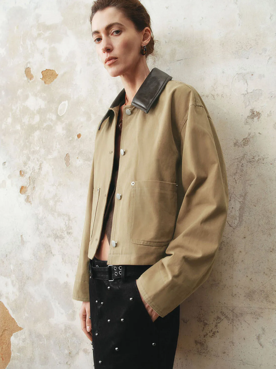 Loose Button Up Jackets