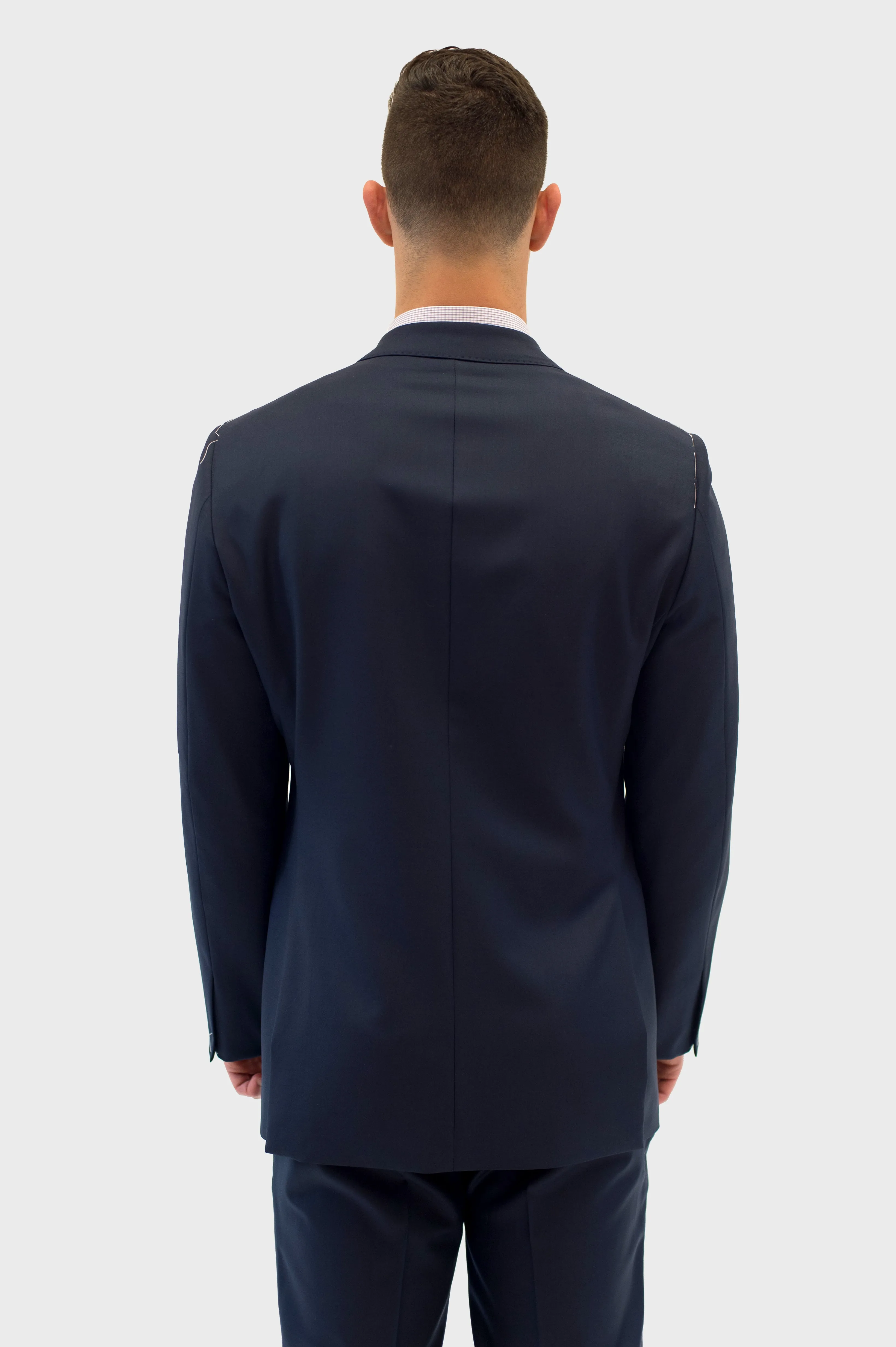 Loro Piana Navy Blue Suit