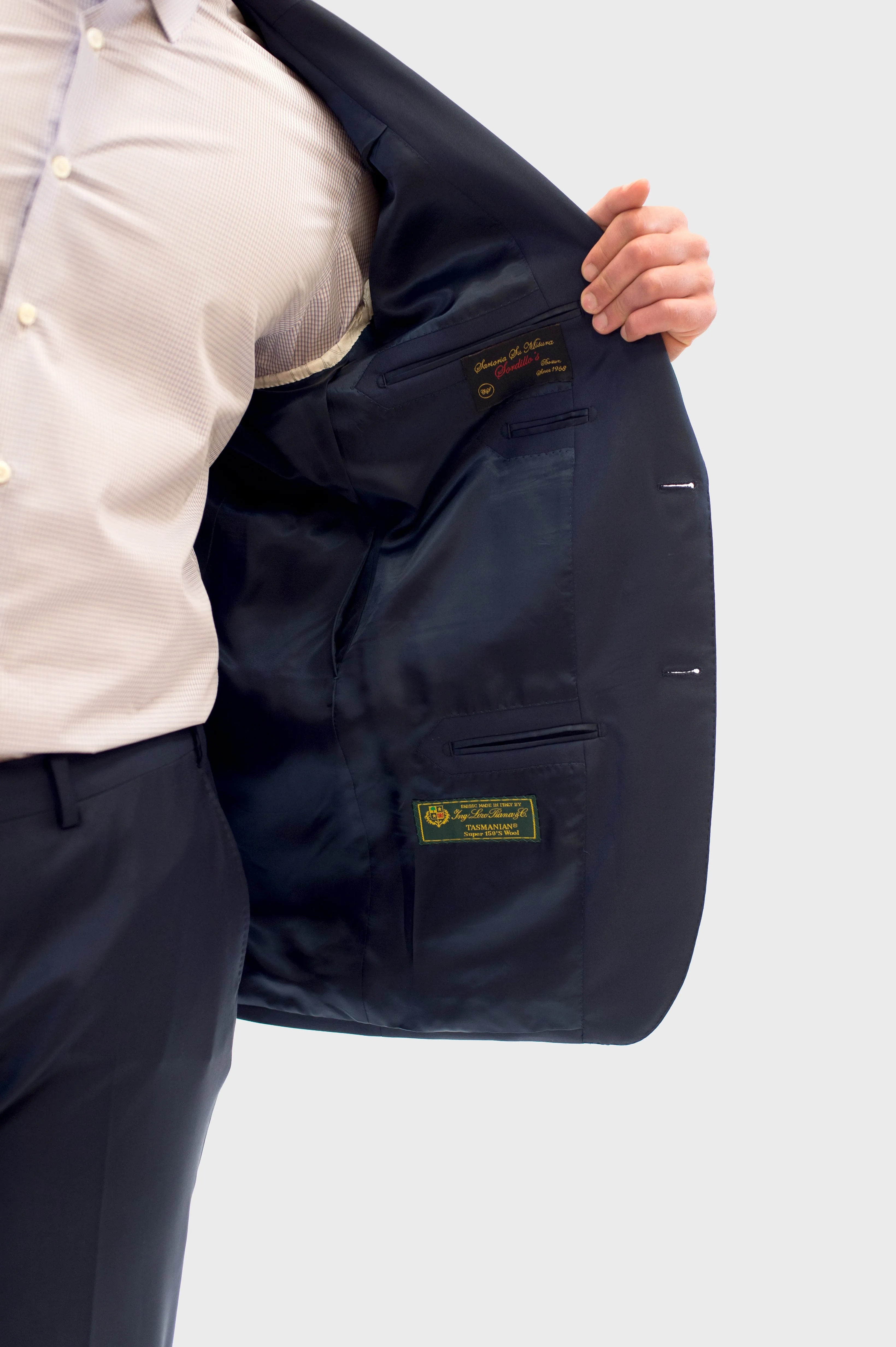 Loro Piana Navy Blue Suit