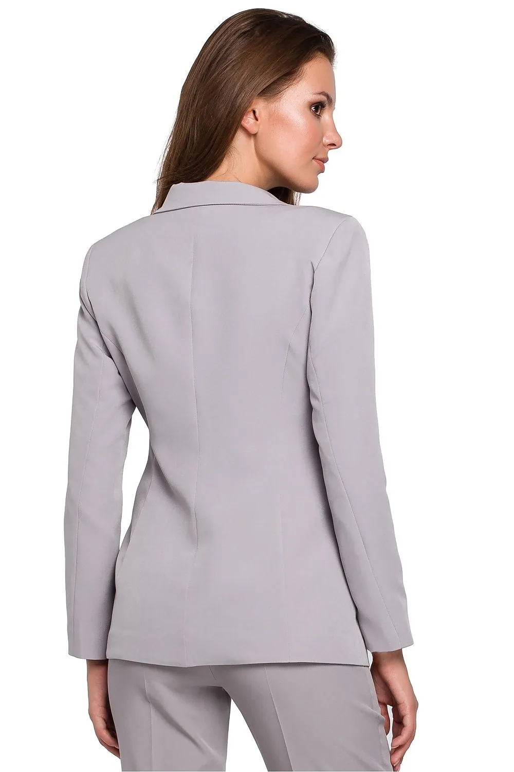 Luxurious One-Button Slim-Fit Jacket