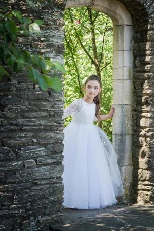 Macis Design Girl Dress 1849 - Ivory