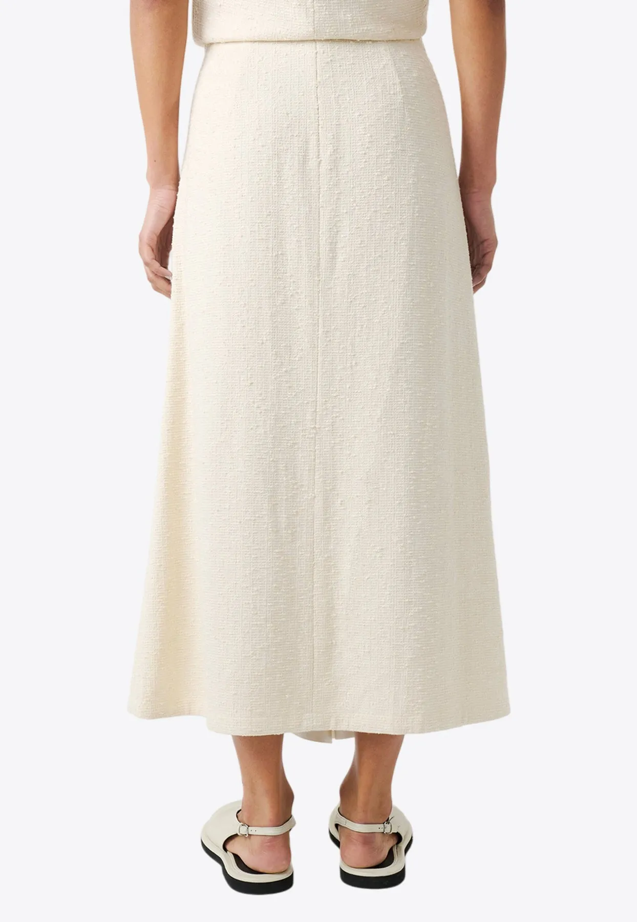 Mae Flared Midi Skirt