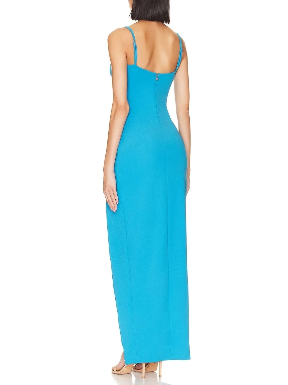 Maia Maxi Dress in Blue