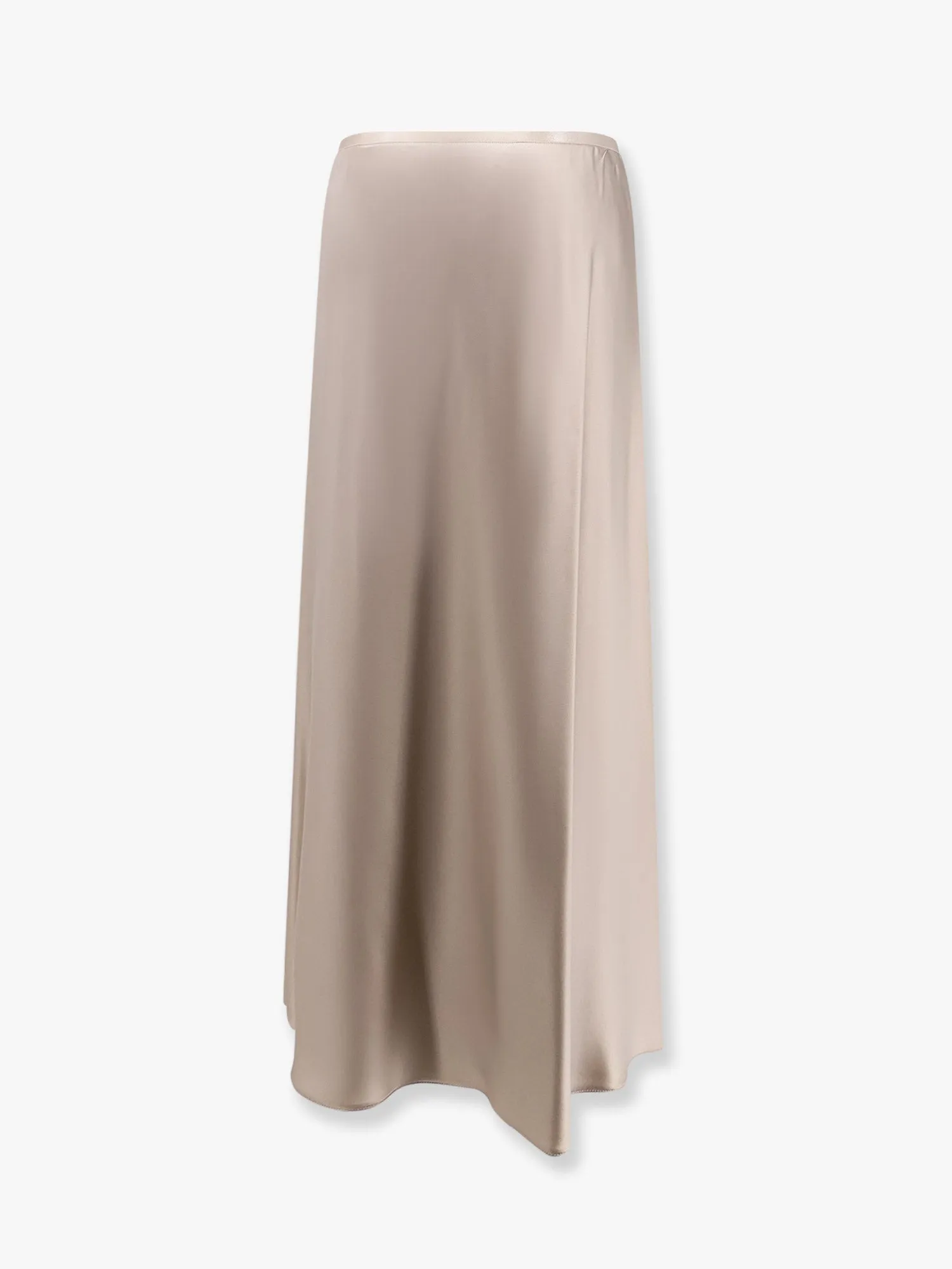 Max Mara Satin Longuette Skirt