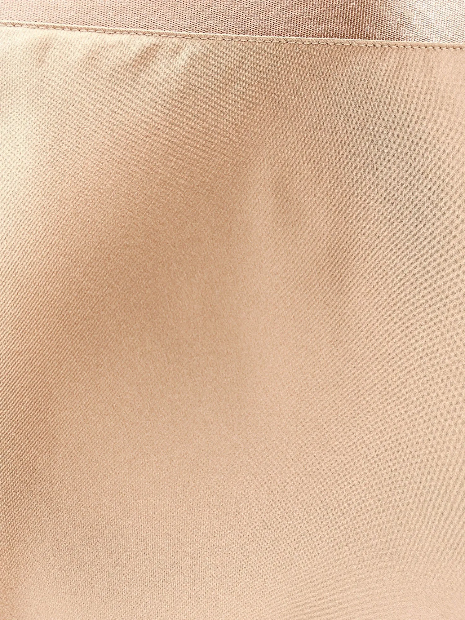 Max Mara Satin Longuette Skirt