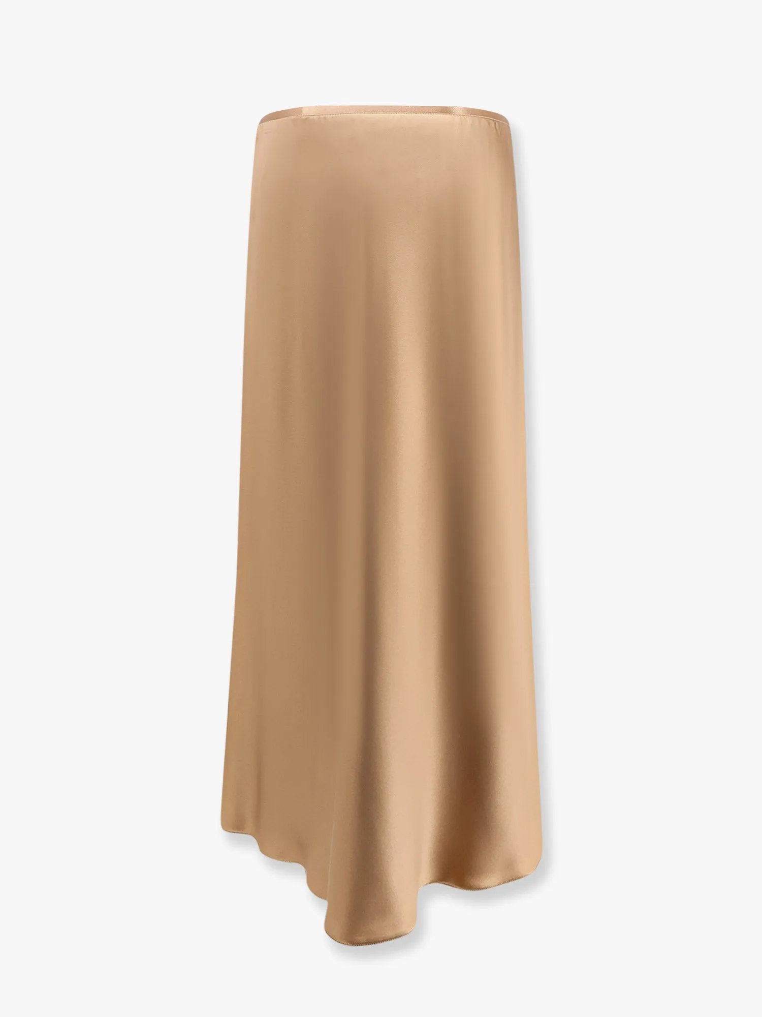 Max Mara Satin Longuette Skirt