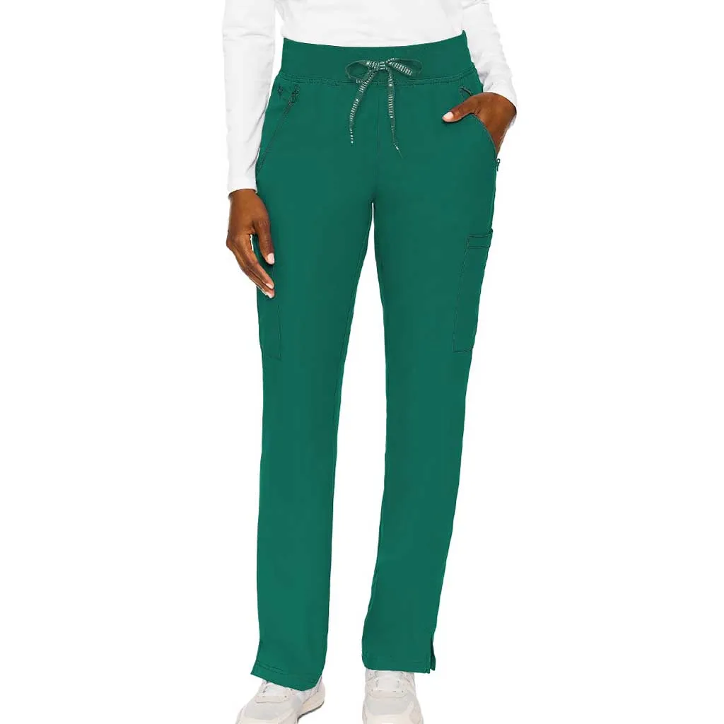 Medcouture Zipper Cargo Pant - Hunter Green - XL - 2702