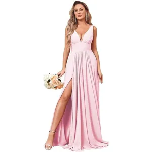Melany Formal Stylish High Slit Dress