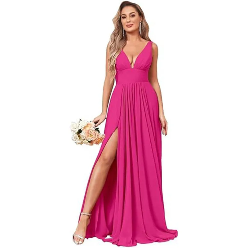 Melany Formal Stylish High Slit Dress