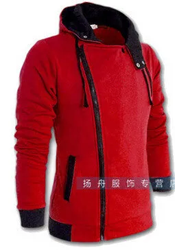 Men's casual hooded Casual Hoodie coat man cardigan slim Sweatshirts Jackets M-4XL