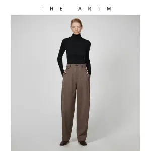 Merino Wool Commuter Tapered Trousers