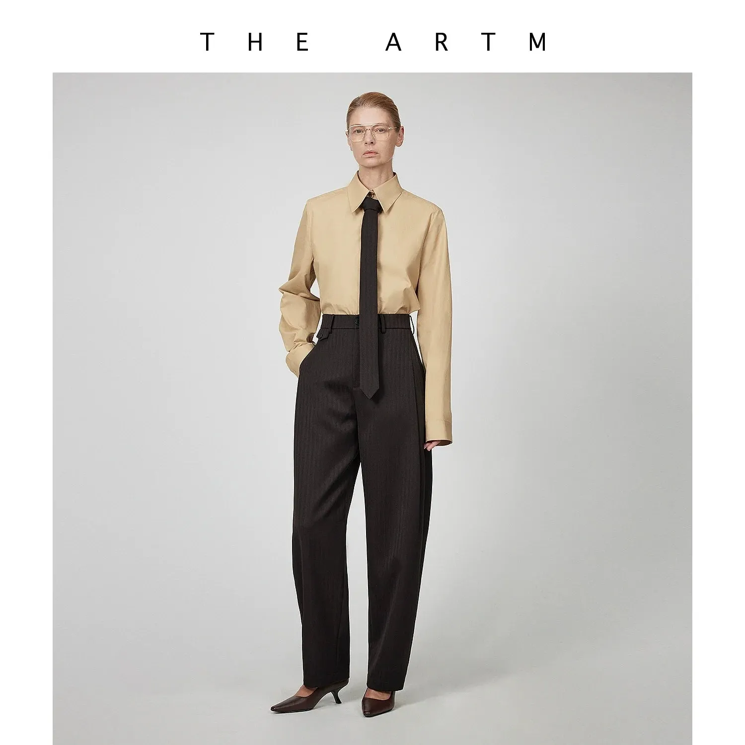 Merino Wool Commuter Tapered Trousers