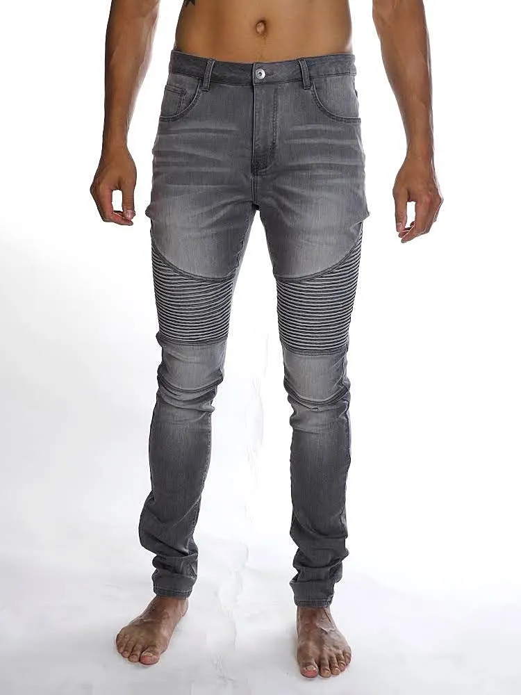 Milne Jeans - Biker Charcoal