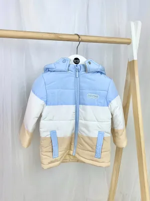 Mintini Toddler Boy Block Colour Jacket