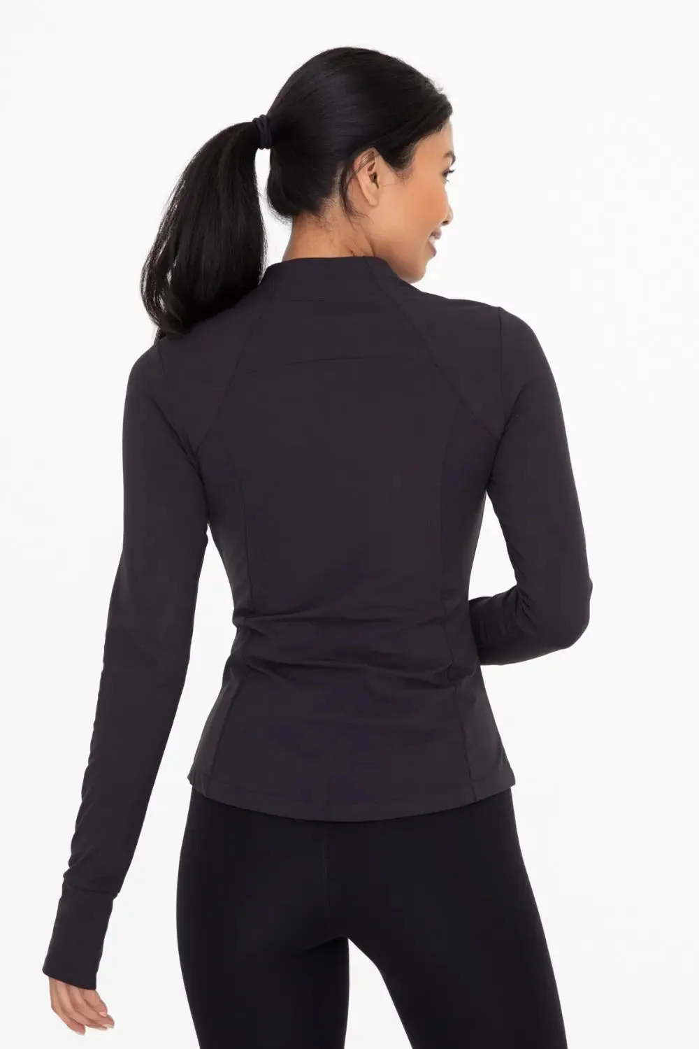Mono B Fleece-Lined Slim Fit Active Jacket – Warm, Stylish & Functional