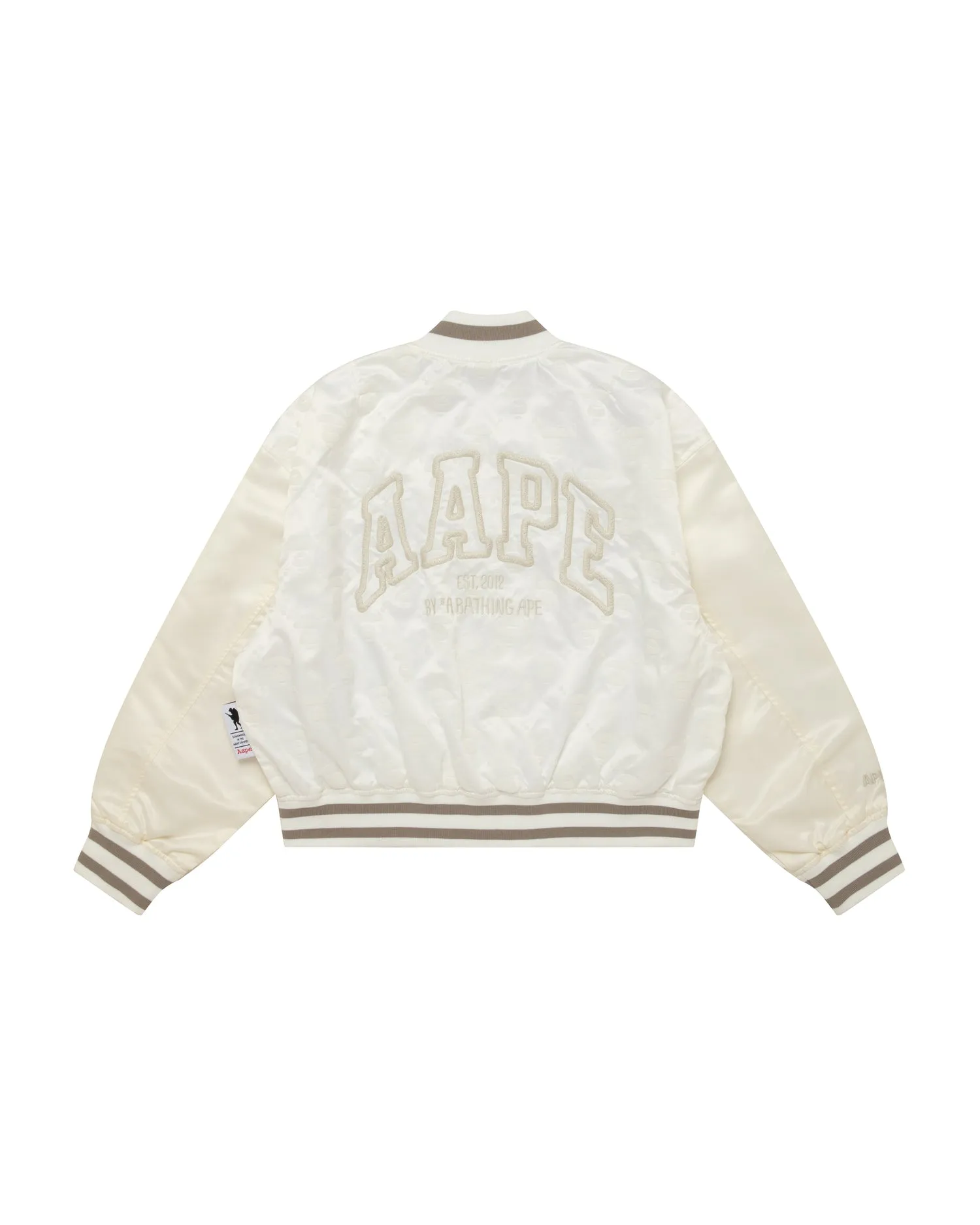 Moonface logo varsity jacket