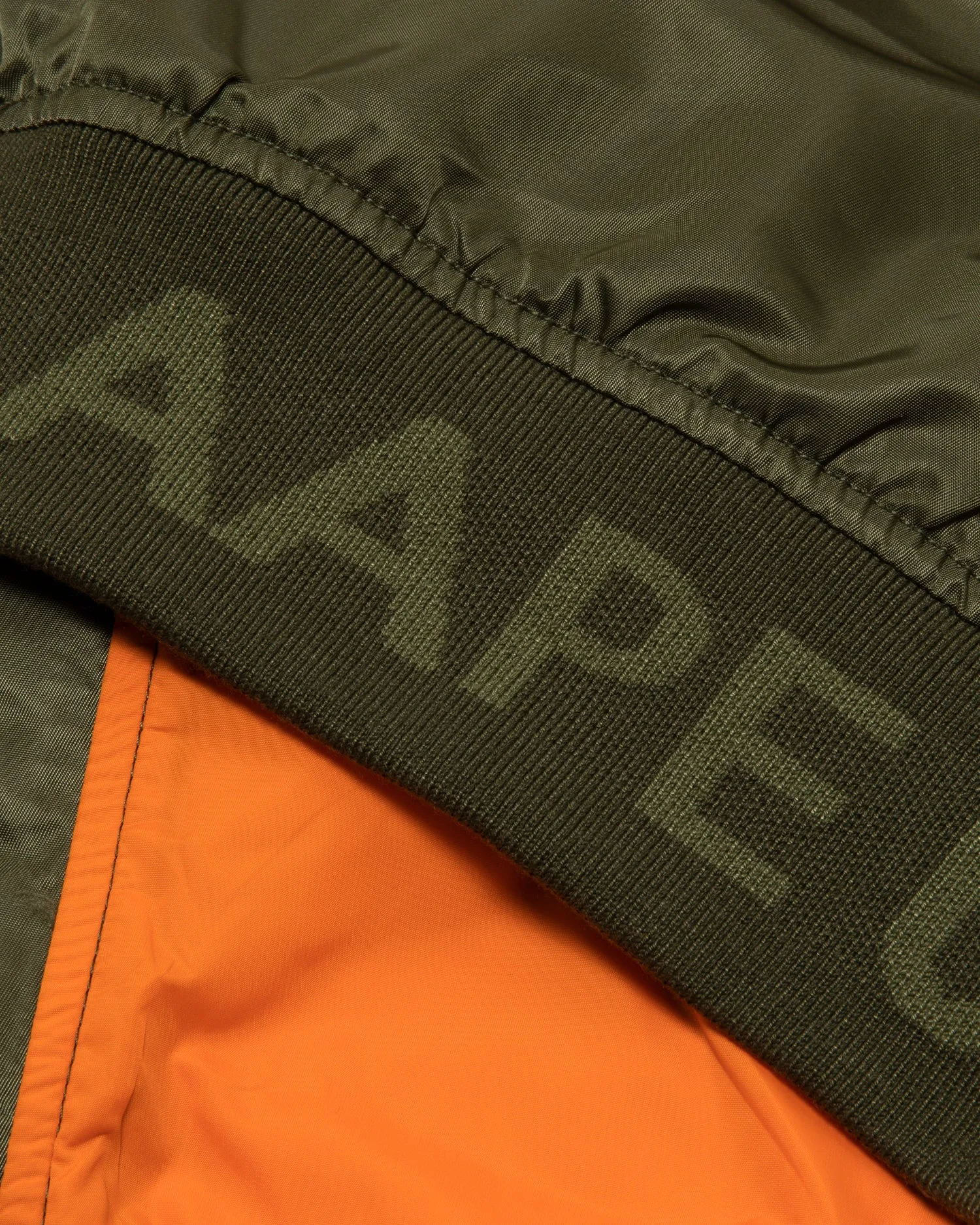 Moonface logo zip-up bomber jacket