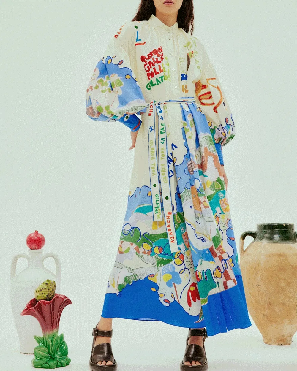 Multi Nadia Shirtdress