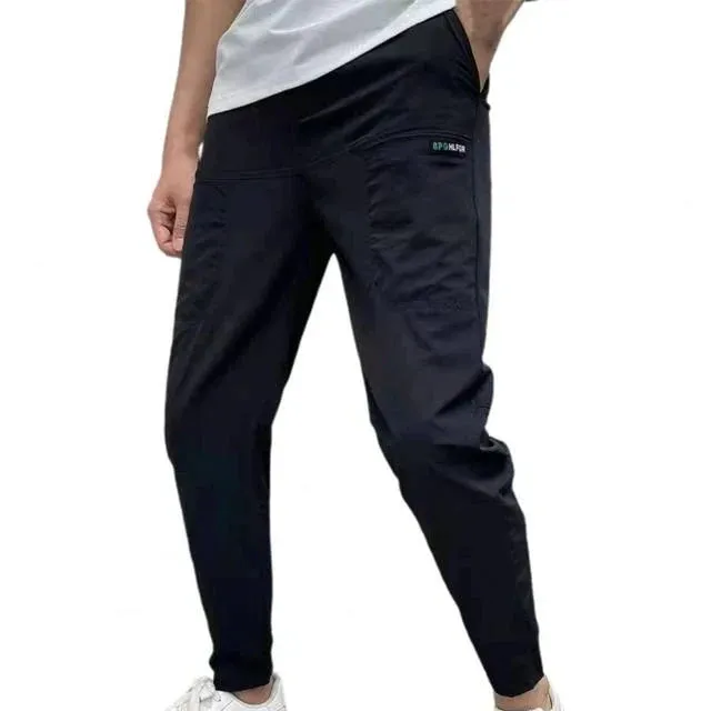Multi-pocket Stretch Pants