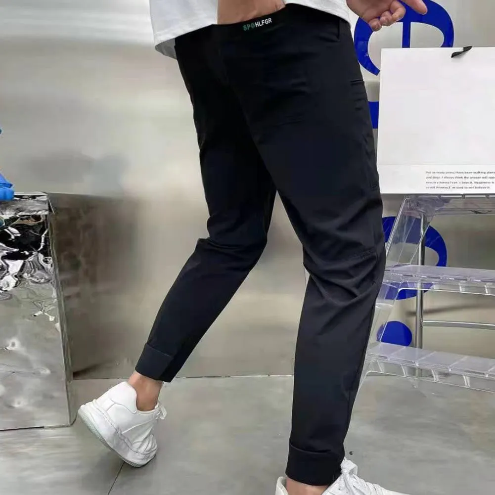 Multi-pocket Stretch Pants
