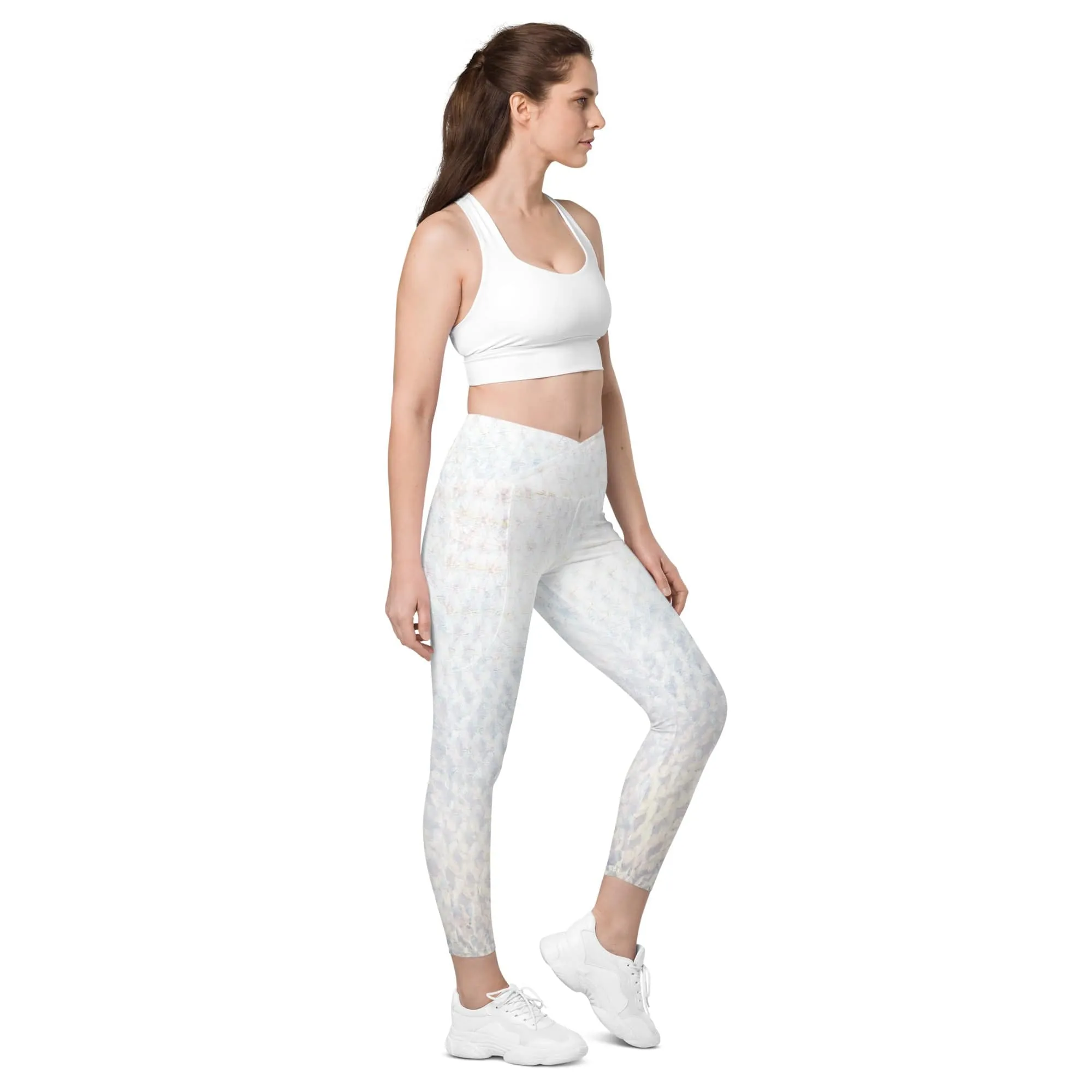 Mutton Moves Yoga & Workout Cross Over Waist Leggings