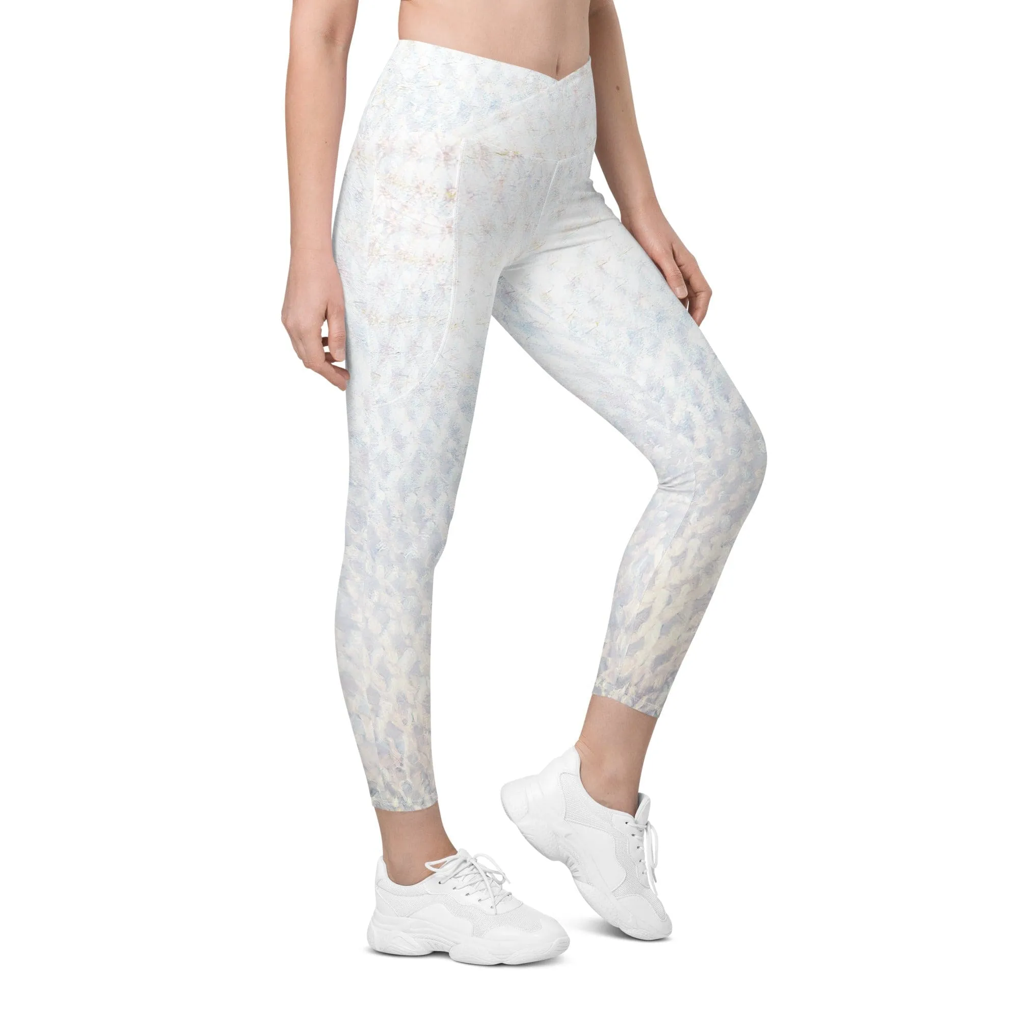 Mutton Moves Yoga & Workout Cross Over Waist Leggings