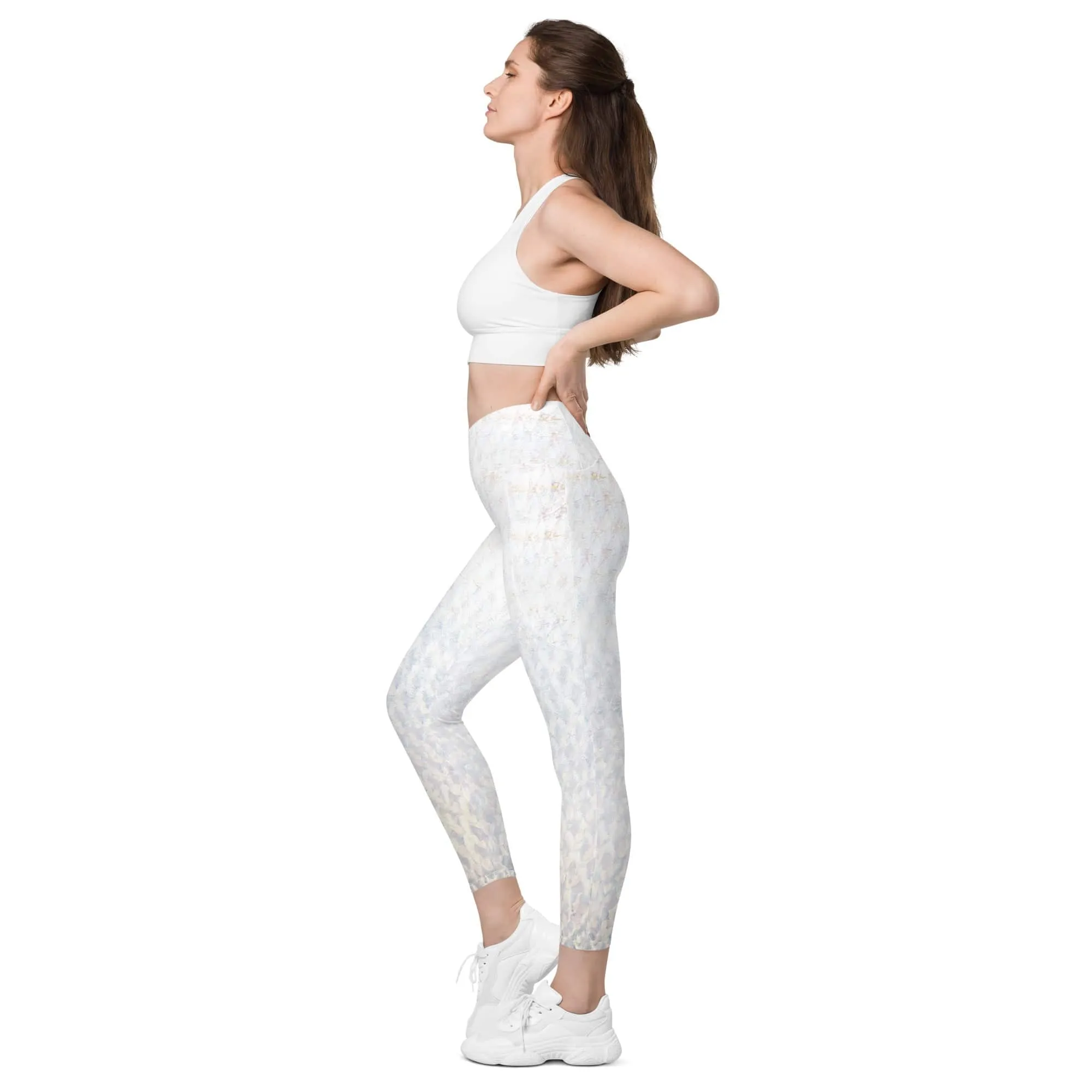 Mutton Moves Yoga & Workout Cross Over Waist Leggings