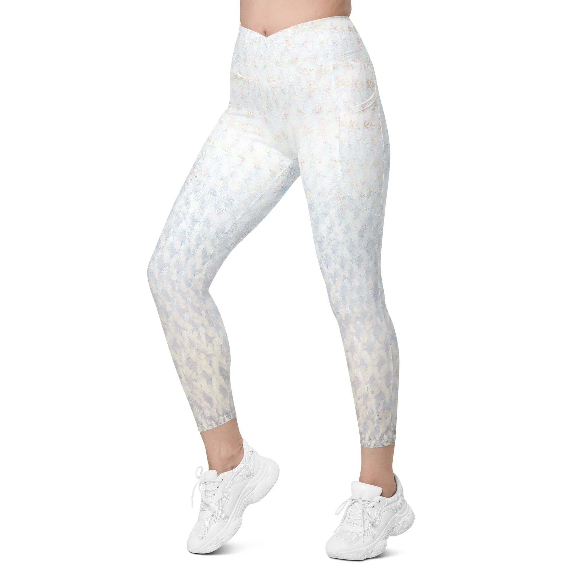 Mutton Moves Yoga & Workout Cross Over Waist Leggings