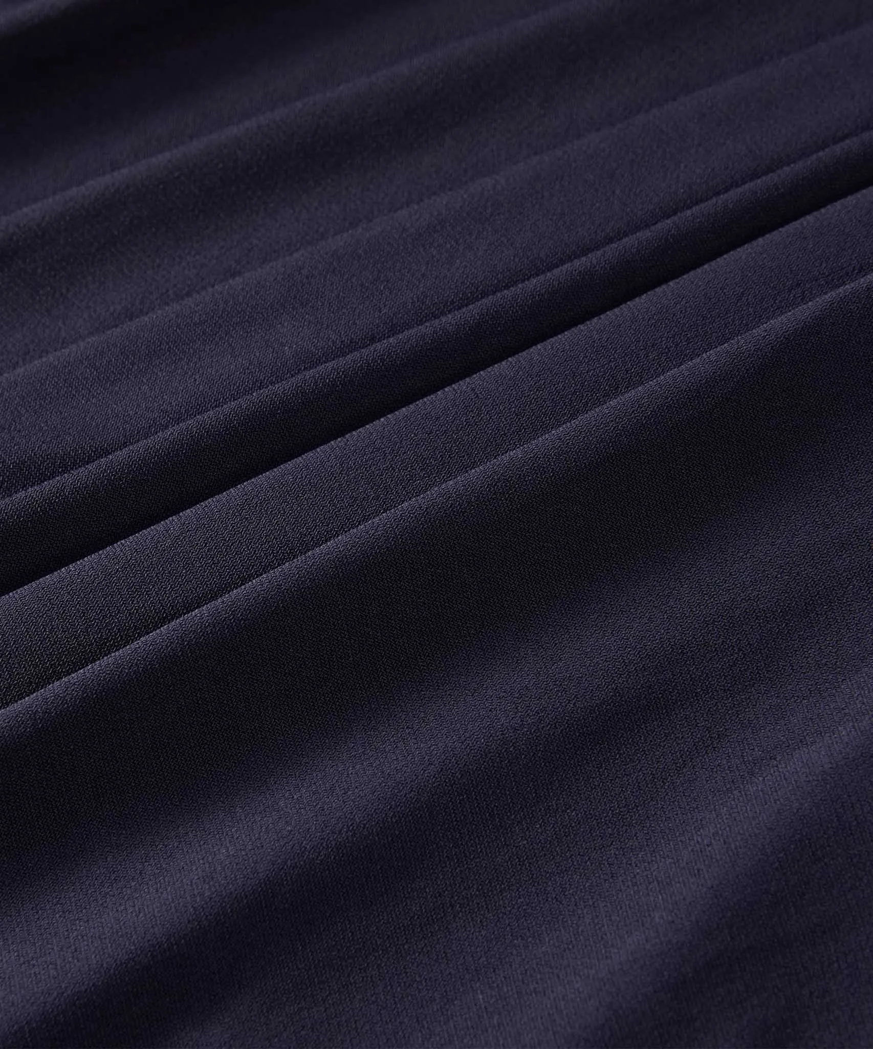 Navy A-Line Jersey Maxi Skirt
