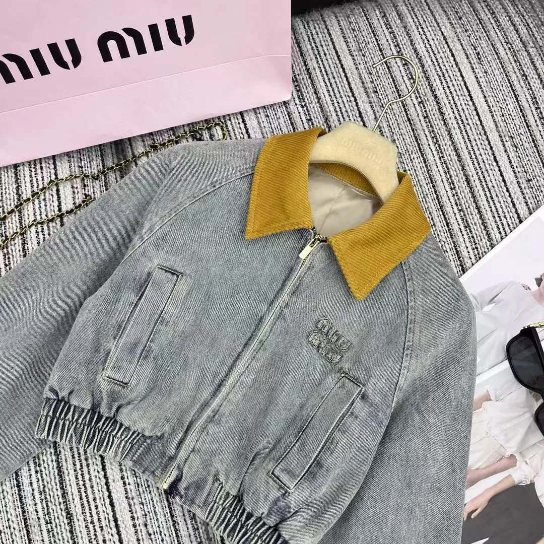 New Corduroy Lapel Jacket