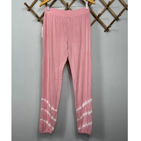 New PJ Salvage Venice Vibes PJ Pants in Rose Size S