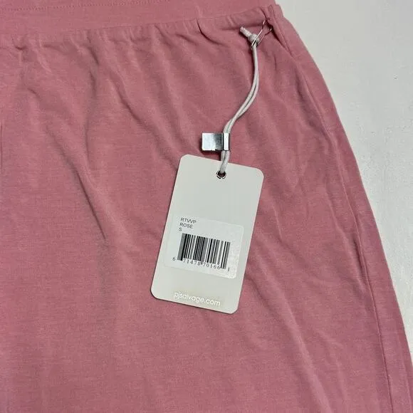 New PJ Salvage Venice Vibes PJ Pants in Rose Size S