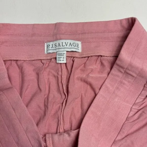 New PJ Salvage Venice Vibes PJ Pants in Rose Size S