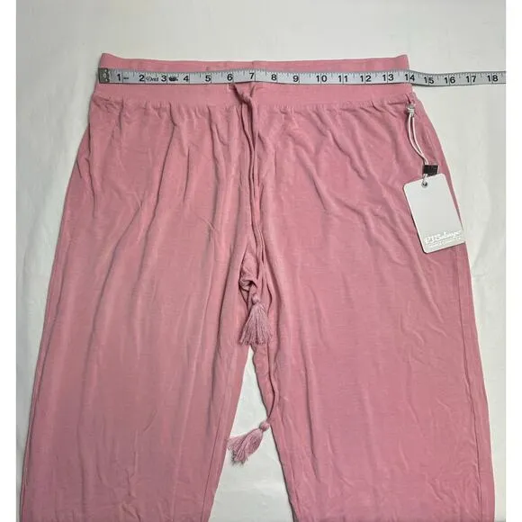 New PJ Salvage Venice Vibes PJ Pants in Rose Size S