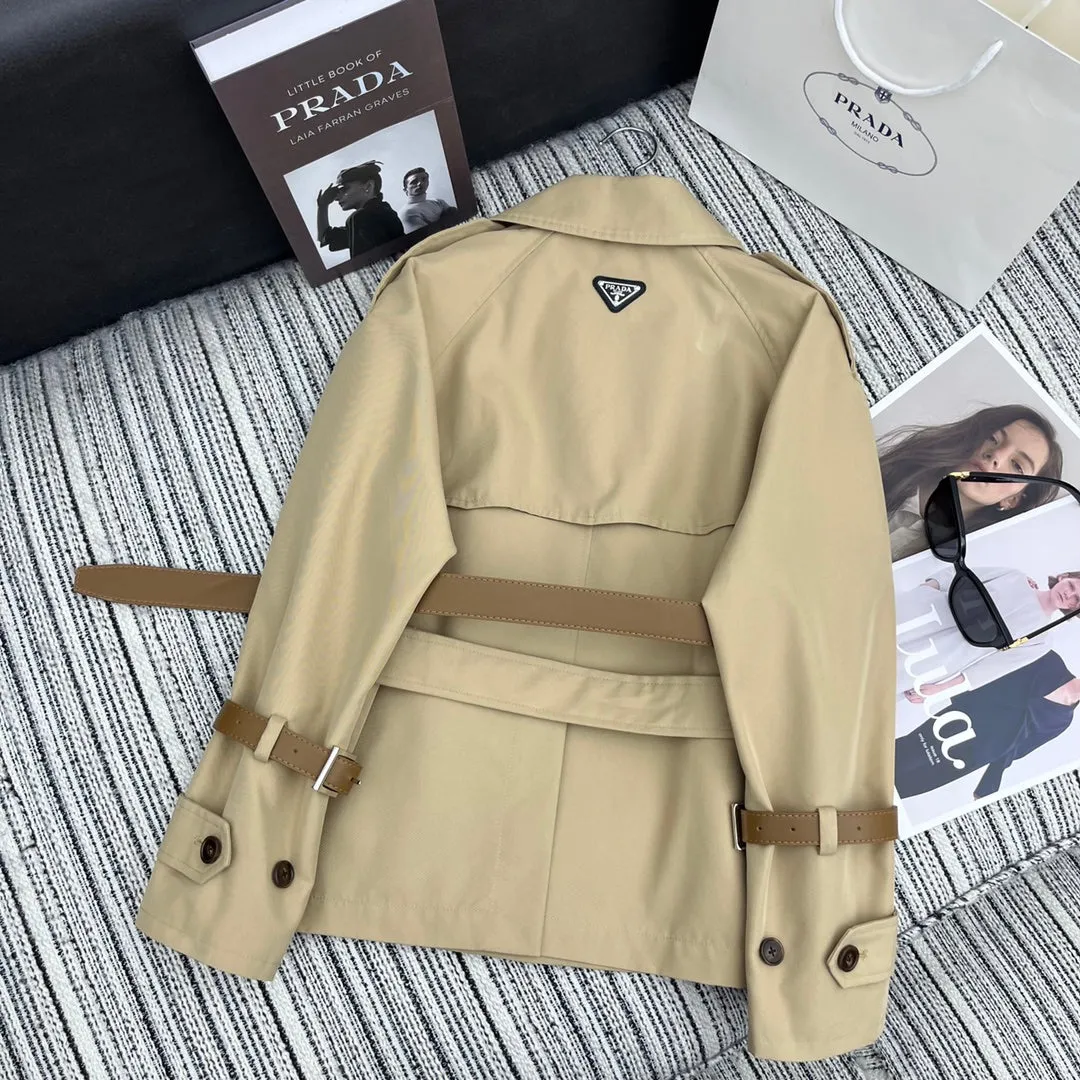 New style lapel trench coat
