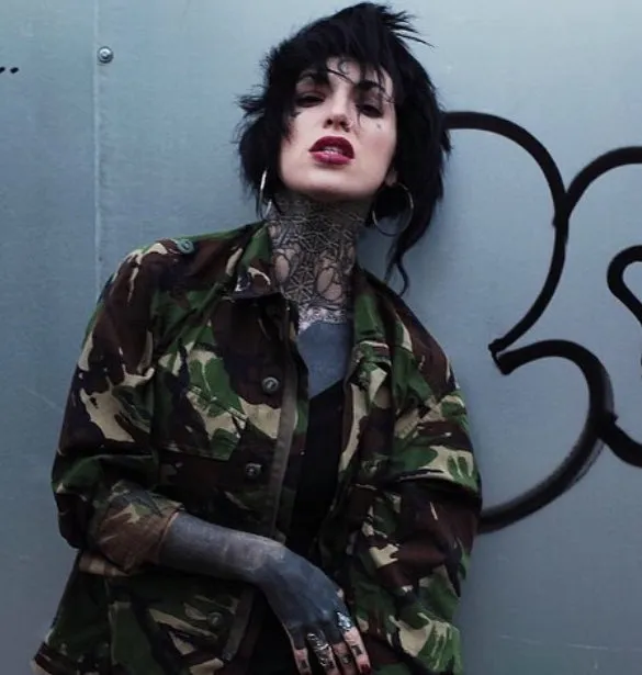 'OM' Green Camo Jacket