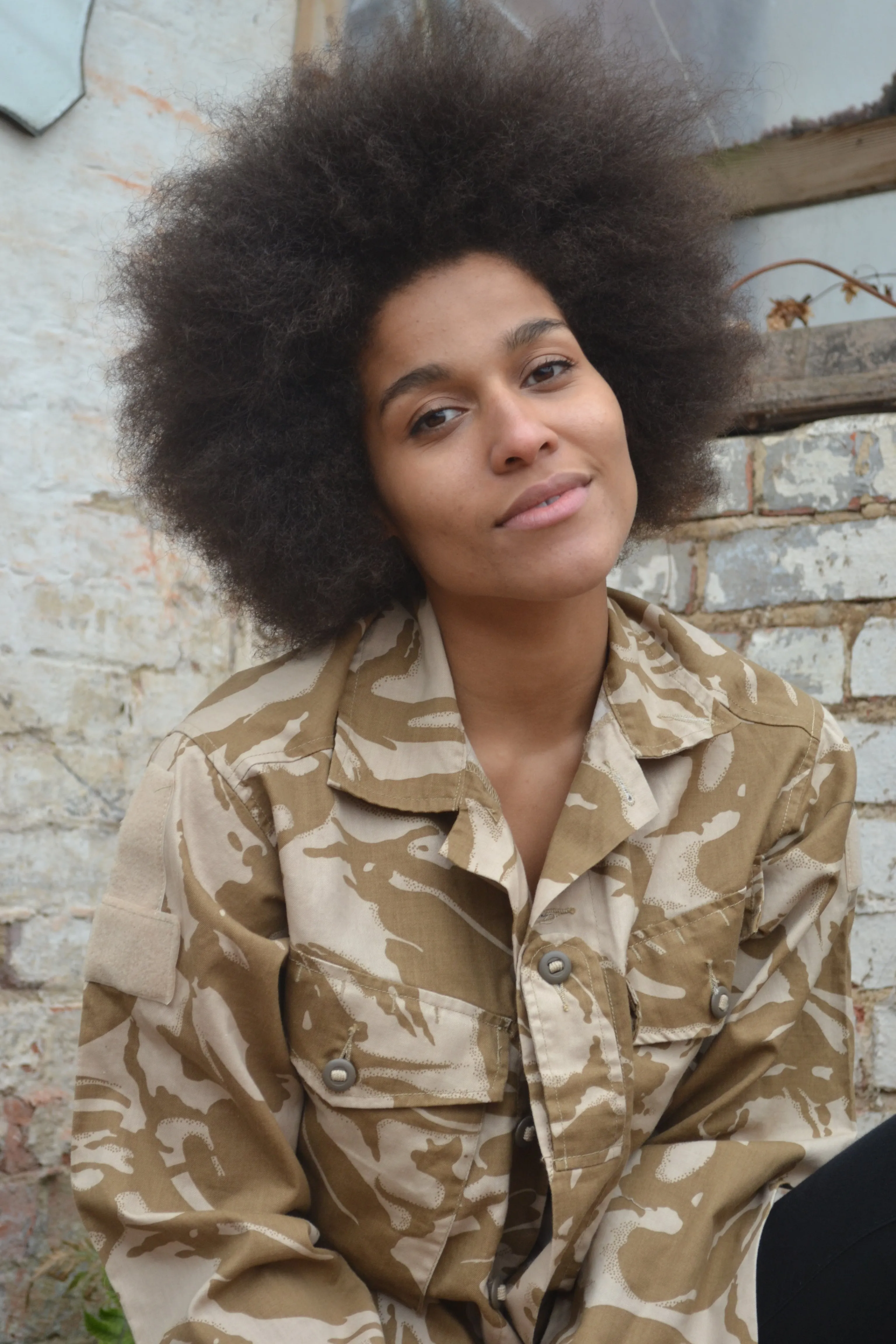 'One Love' Desert Camo Jacket