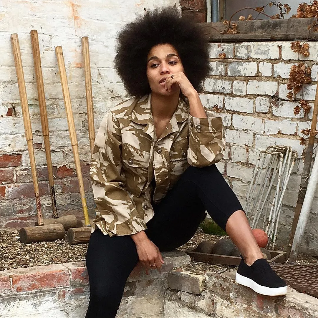 'One Love' Desert Camo Jacket