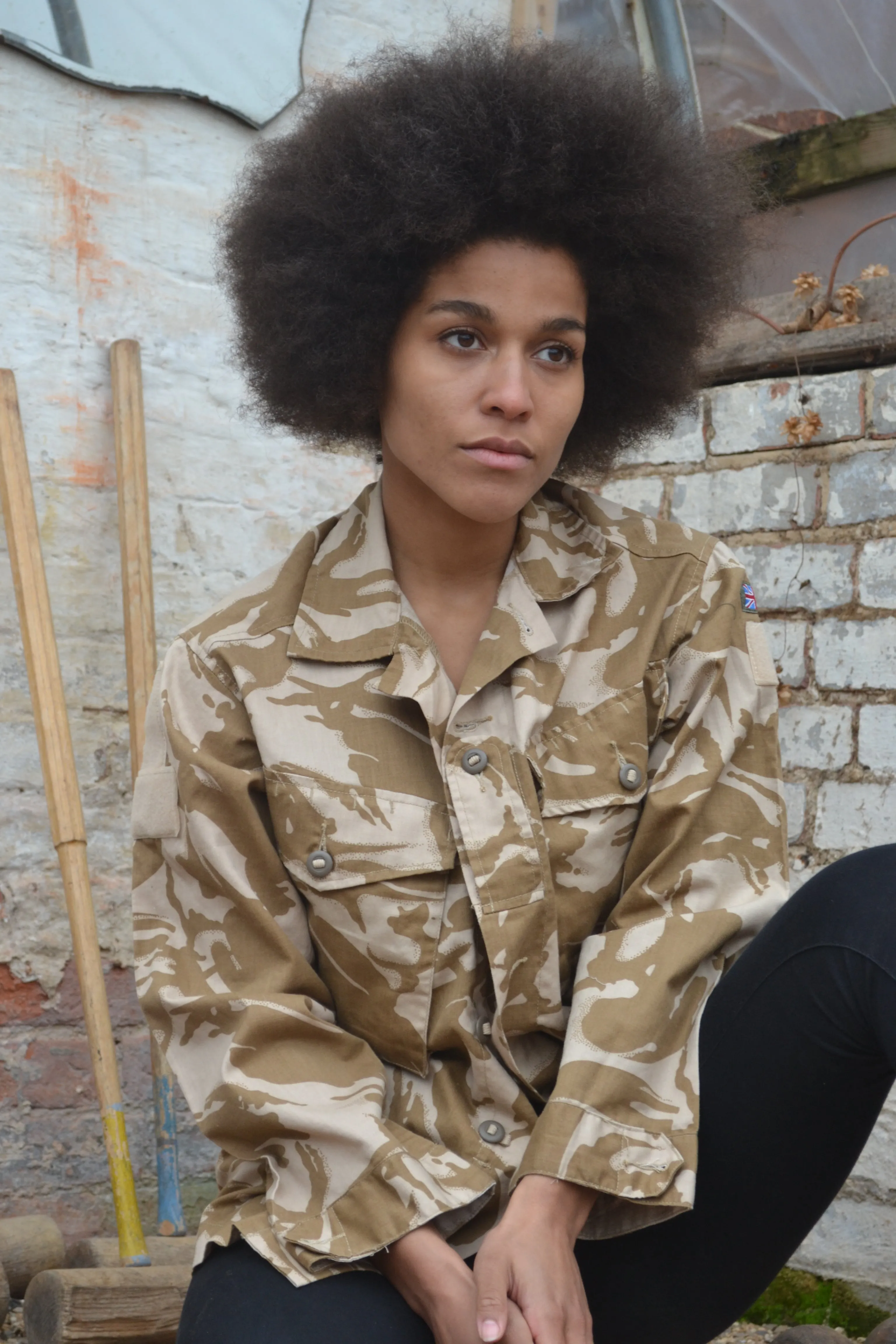 'One Love' Desert Camo Jacket