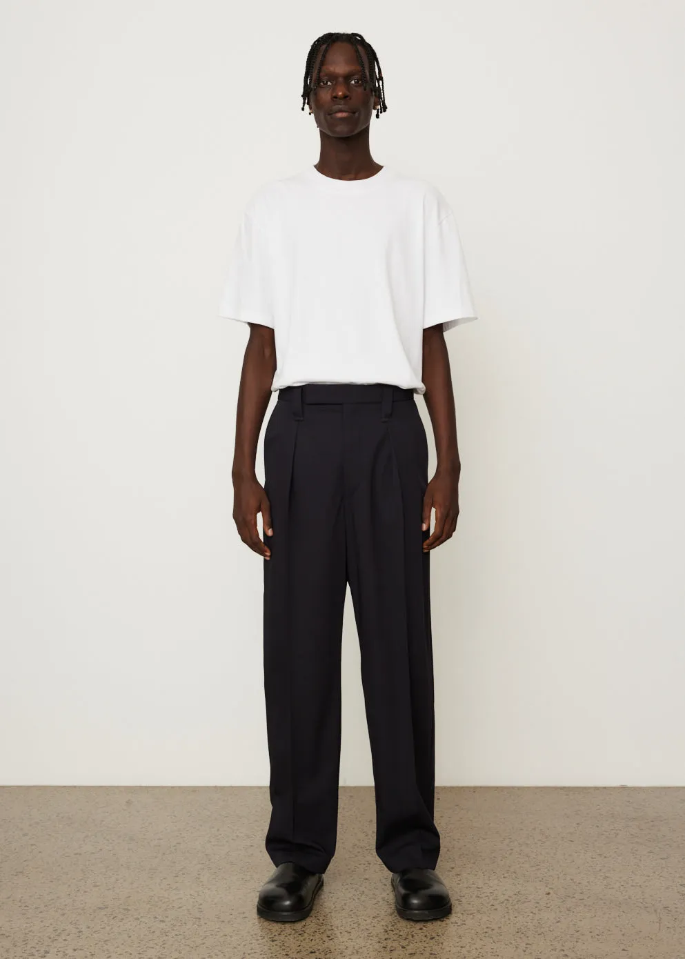 One Pleat Pants