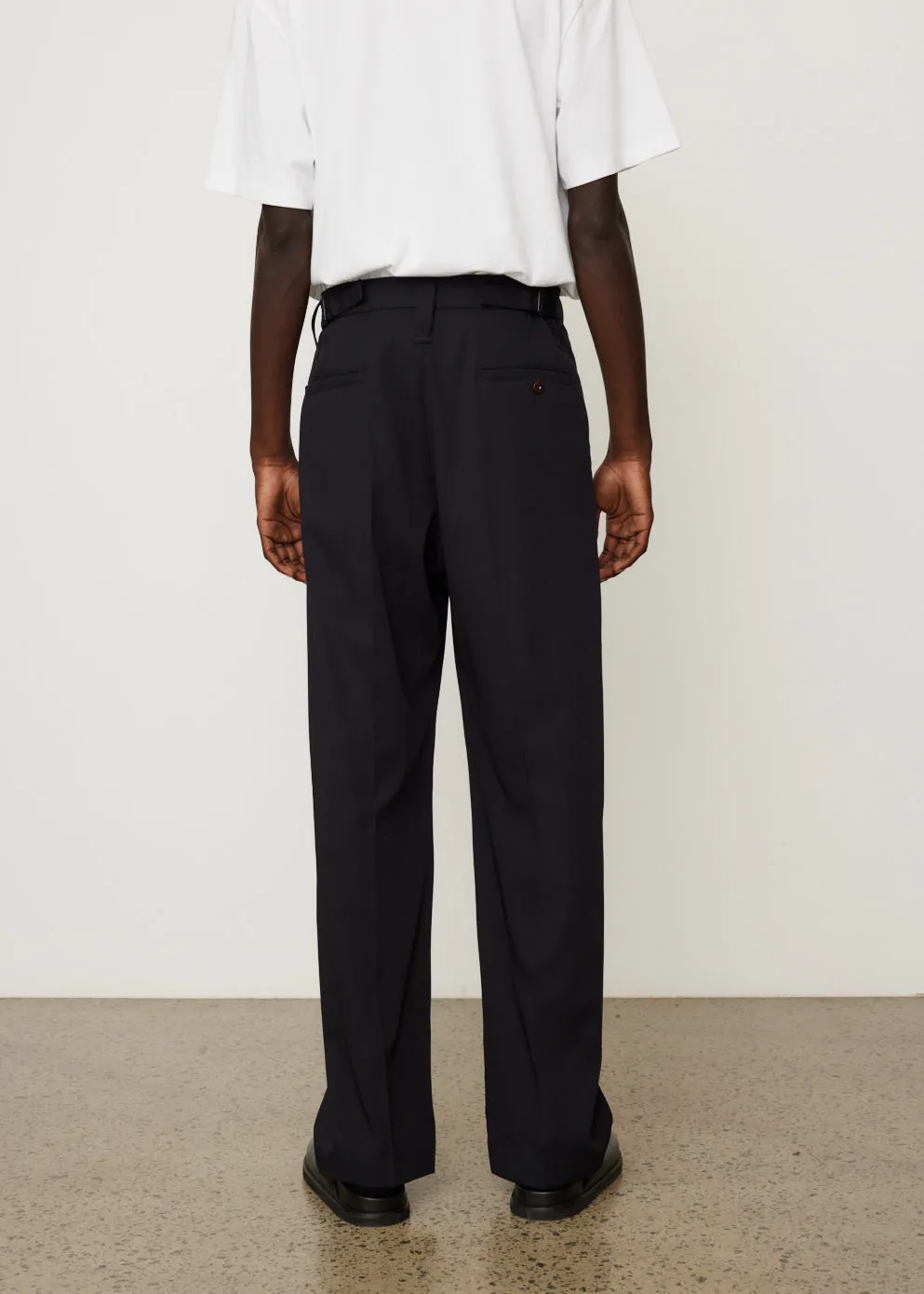 One Pleat Pants