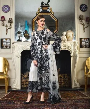 Pakistani Chiffon Dress by Honey Waqar Model # C 1600