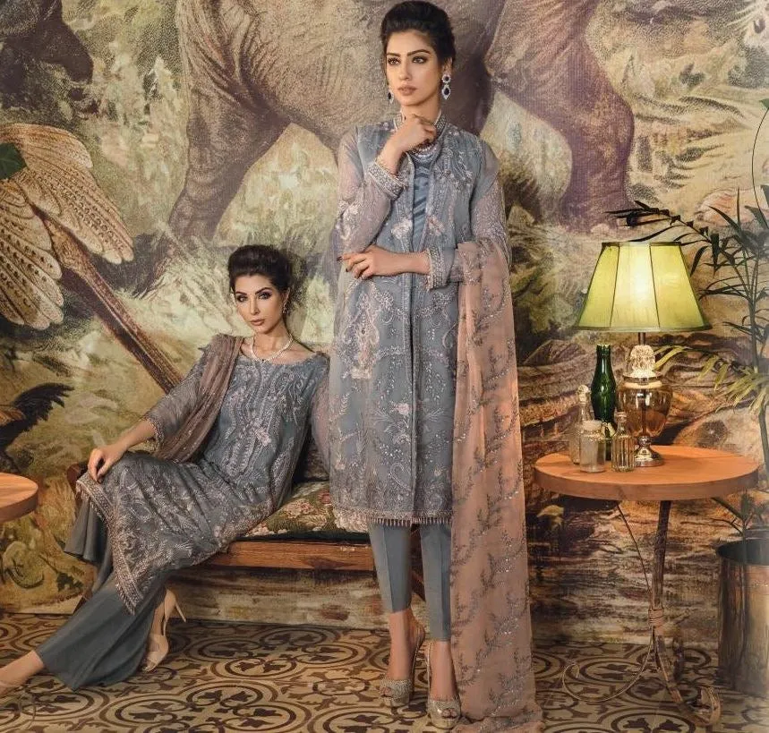Pakistani Party Dress by Iznik Model# C 1732