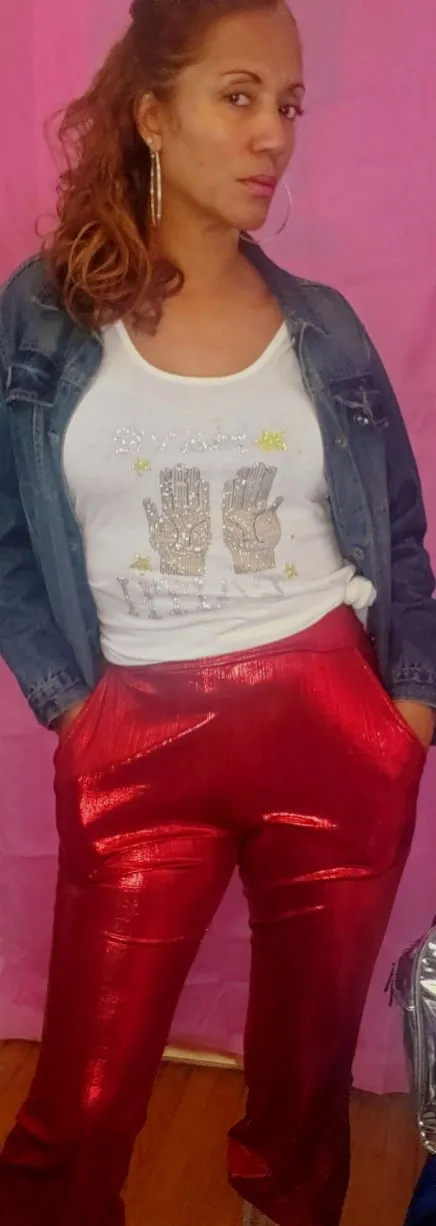 Pants Red & Green