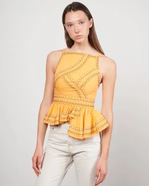Pilar Top - Papaya